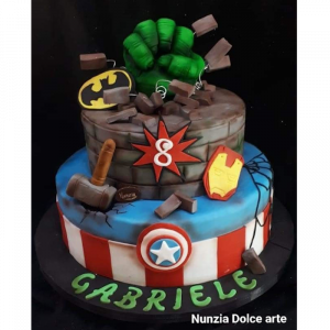 avengers cake - Bambini